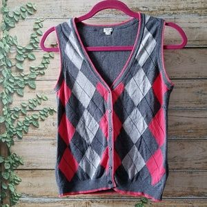 Heritage 1981 girls sweater vest size large